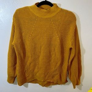Mustard Yellow Oversized Sweater